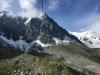 aguille du midi from middle station